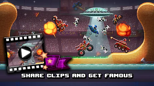 Gameplay screenshot 5 from Drive Ahead! - Fun Car Battles - Racing game